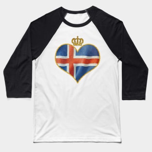 Love Iceland Baseball T-Shirt